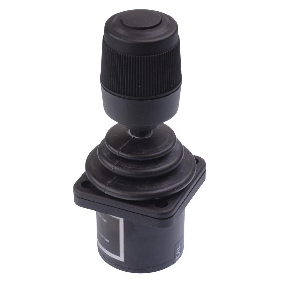 HFX44R10 3 Axis + Pushbutton Fingertip Hall Effect Joystick
