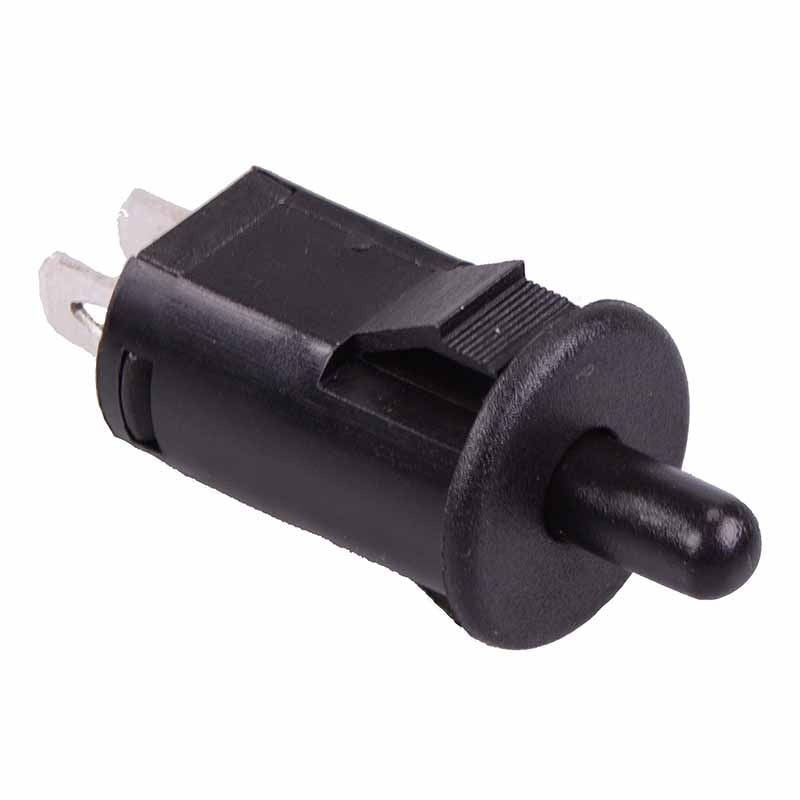 Black Off-(On) Momentary Push Button Switch SPST