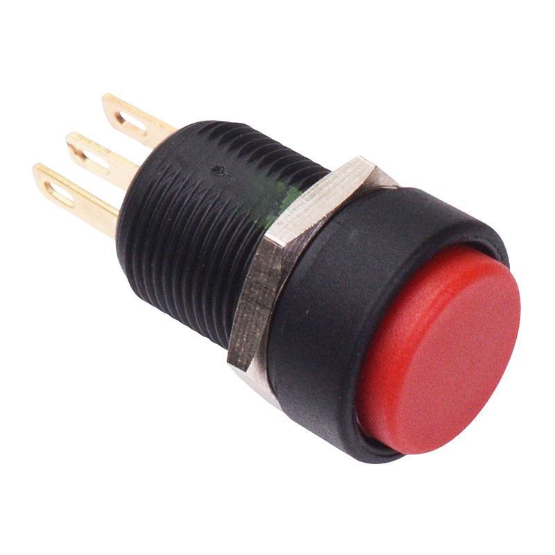 IMP7Z462234UL Red Momentary 12mm Push Button Switch SPDT IP67
