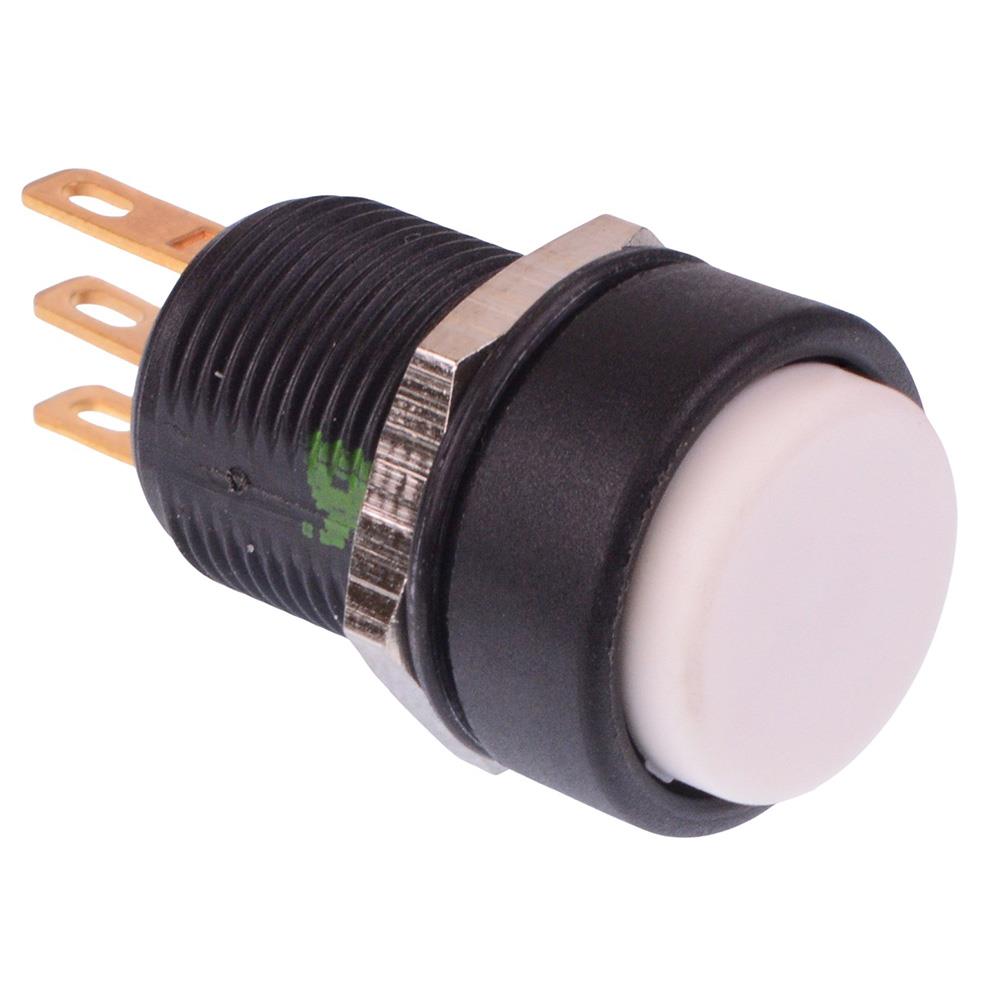 IMP7Z472234UL White Momentary 12mm Push Button Switch SPDT IP67