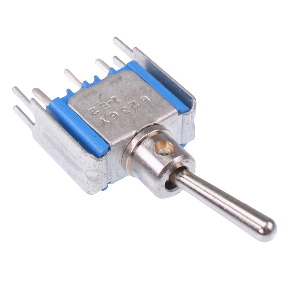 5236YAB On-On Miniature PCB Toggle Switch SPDT 4A 30VDC