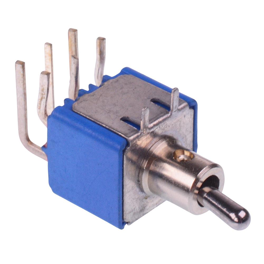 5246WAB16X404 On-On Miniature PCB Toggle Switch DPDT 4A 30VDC