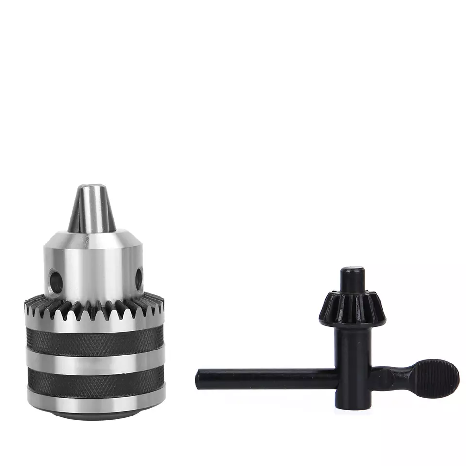 1/8- 5/8 3-16mm Capacity Key Type Drill Chuck 1/2-20 UNF Mount With Key